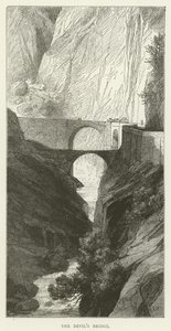 Devils Bridge av English School