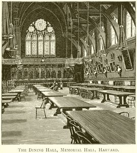 The Dining Hall, Memorial Hall, Harvard av English School