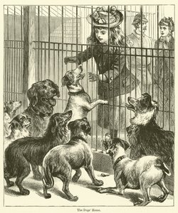 Hundehjemmet (gravering) av English School