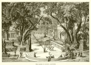 Dromos i Sparta, restaurert av English School
