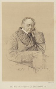 Hertugen av Buccleuch og Queensberry, KG (litho) av English School