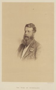 Hertugen av Sutherland (litho) av English School