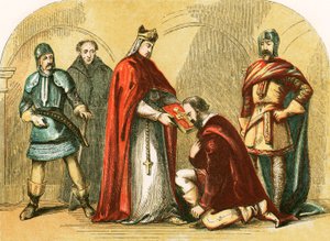 Hertugen av York avla ed på å være trofast mot Henry VI av English School