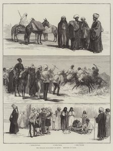 Den engelske okkupasjonen av Egypt, Skisser i Kairo (gravering) av English School