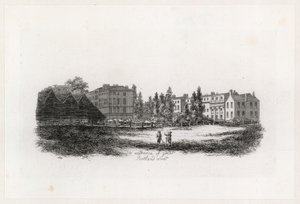Inngangen til Great Portland Street, Marylebone, London av English School
