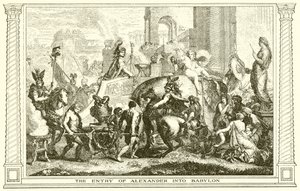 Alexanders inntog i Babylon av English School