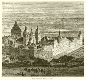 The Escurial, nær Madrid av English School