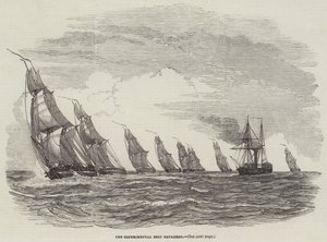 The Experimental Brig Squadron (gravering) av English School