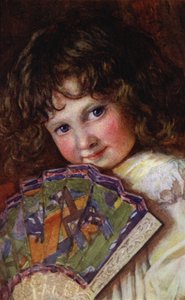 The Fan (farge litho) av English School