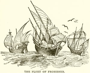 Flåten til Frobisher av English School