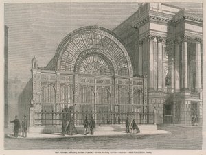 The Floral Arcade, Royal Italian Opera House, Covent Garden av English School