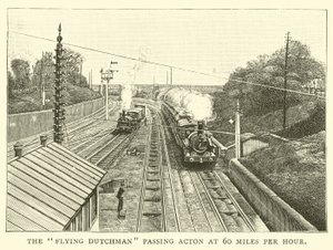 The Flying Dutchman passerer acton i 60 miles per time av English School