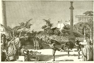 The Foot-Race av greske idrettsutøvere av English School