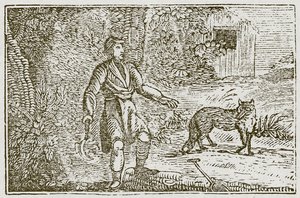 Reven og landsmannen (gravering) av English School