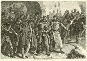 Den franske hæren forlot Metz, oktober 1870 av English School