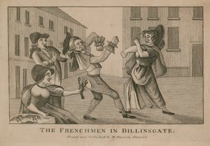 Franskmennene i Billingsgate av English School