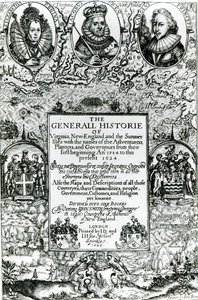 The General Histoire of Virginia, New England and the Summer Isles, 1624 av English School