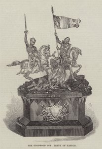 The Goodwood Cup, Death of Harold (gravering) av English School