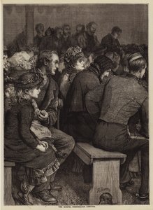 The Gospel Temperance Meeting (gravering) av English School