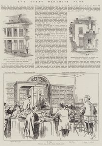 The Great Dynamite Plot (gravering) av English School