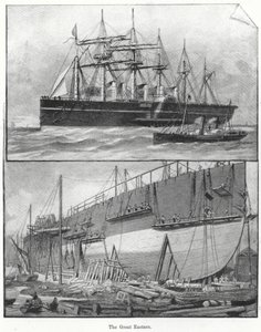 The Great Eastern (gravering) av English School