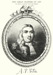 The Great Masters of Art, Adrian Van de Velde (gravering) av English School