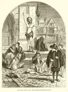 Den store pesten, 1665: Entusiasten fordømmer London av English School