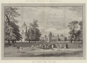 The Great Schools of England, Rugby School, from the Close (gravering) av English School