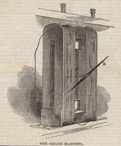 The Great Western Electric Telegraph: The coiled magnets av English School