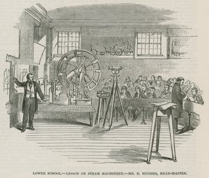 The Greenwich Royal Hospital Schools; Nedre skole: Leksjon om dampmaskineri av English School