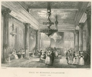 The Hall of Mirrors, Colosseum, Regents Park, London av English School