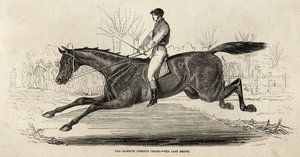 The Harrow Steeple Chase: The Last Brook, fra 