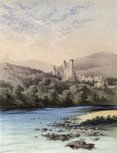 The Highland Home, Balmoral Castle, Quadrille, Frederic Lemoine av English School