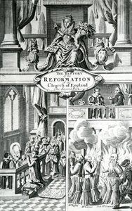 Historien om reformasjonen av Church of England - andre del av 1600-tallet av English School