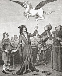 Hesten Pegasus, 1878 av English School