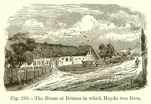 Huset i Rohrau der Haydn ble født av English School