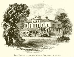 Huset der Maria Edgeworth bodde