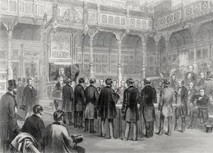 The House of Commons: Sedning av medlemmene i 1857 av English School