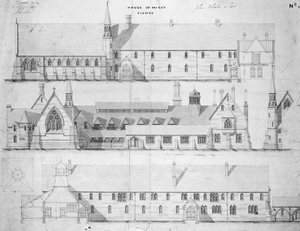 The House of Mercy, Clewer, ca. 1853 av English School