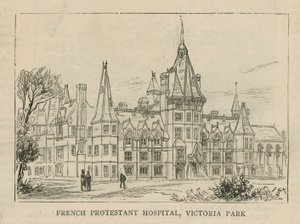 Hugenottene i England: French Protestant Hospital, Victoria Park av English School
