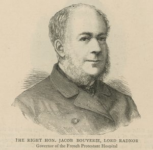 Hugenottene i England: The Right Honorable Jacob Bouverie, Lord Radnor av English School