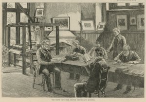 Hugenottene i England: Dagrommet for menn, det franske protestantiske sykehuset av English School