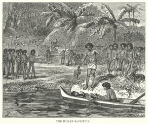 Menneskeofferet (gravering) av English School