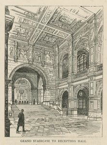 The Imperial Institute: Stor trapp til mottakshallen av English School