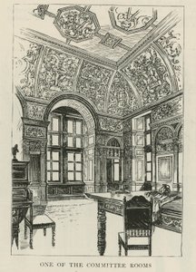 The Imperial Institute: Et av komitérommene av English School