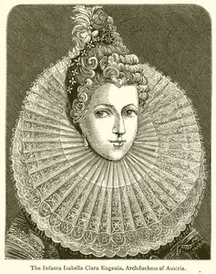Infanta Isabella Clara Eugenia, erkehertuginne av Østerrike av English School