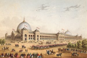 Den internasjonale utstillingsbygningen fra 1862 av English School