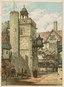 Den internasjonale helseutstillingen i South Kensington, 1884: All-Hallows, Staining, London av English School