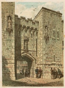 Den internasjonale helseutstillingen i South Kensington, 1884: en gammel engelsk inngangsport av English School
