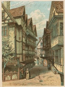 Den internasjonale helseutstillingen i South Kensington, 1884: den gamle London-gaten av English School